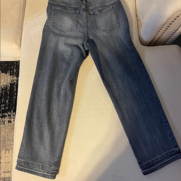 Ladies LOGO crop jeans size 6 - Picture 6 of 8